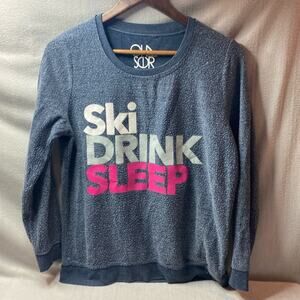 Chaser Crew neck sweat shirt size medium